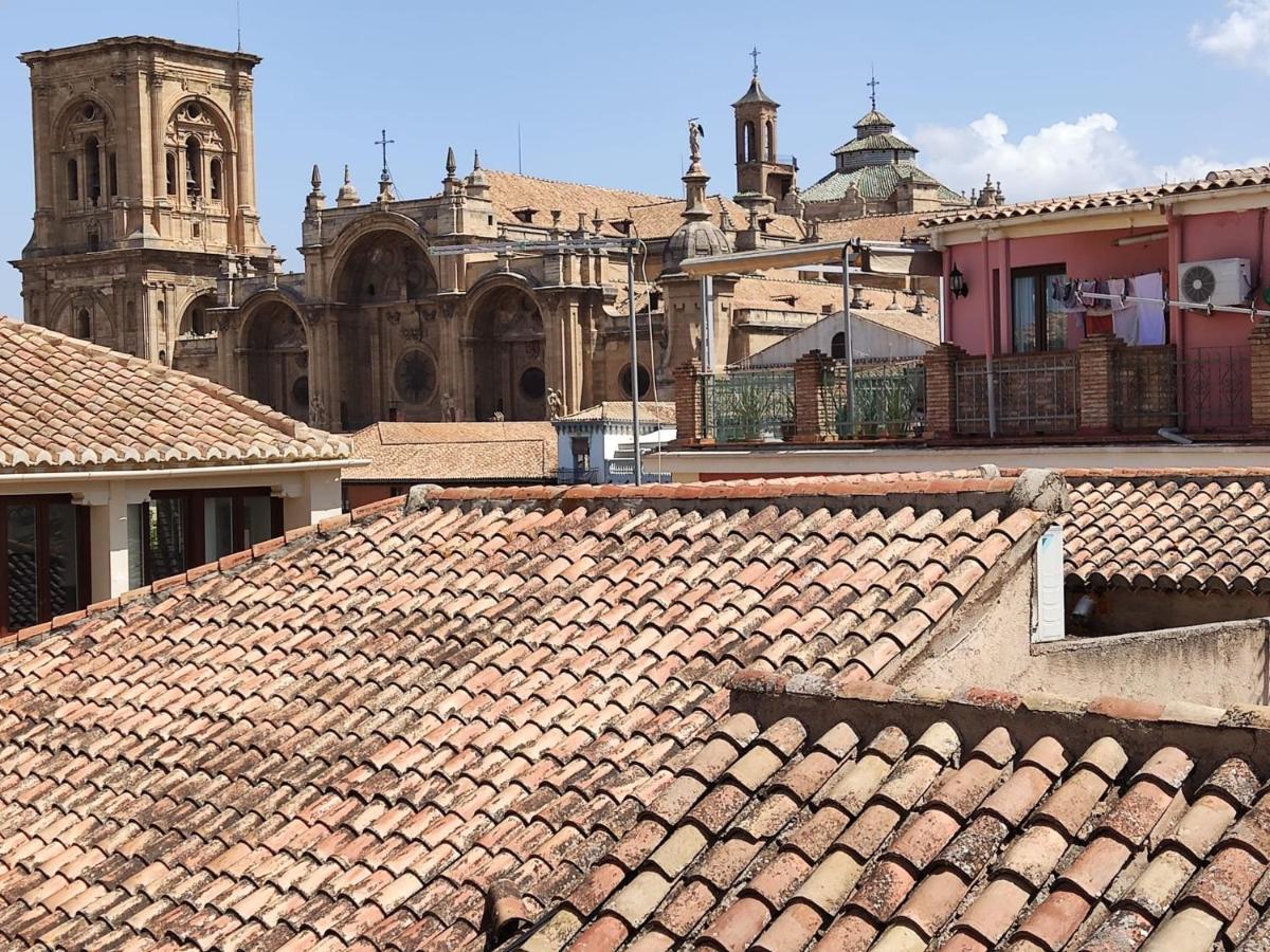 Atico Con Vistas En Granada Centro Apartment Ngoại thất bức ảnh
