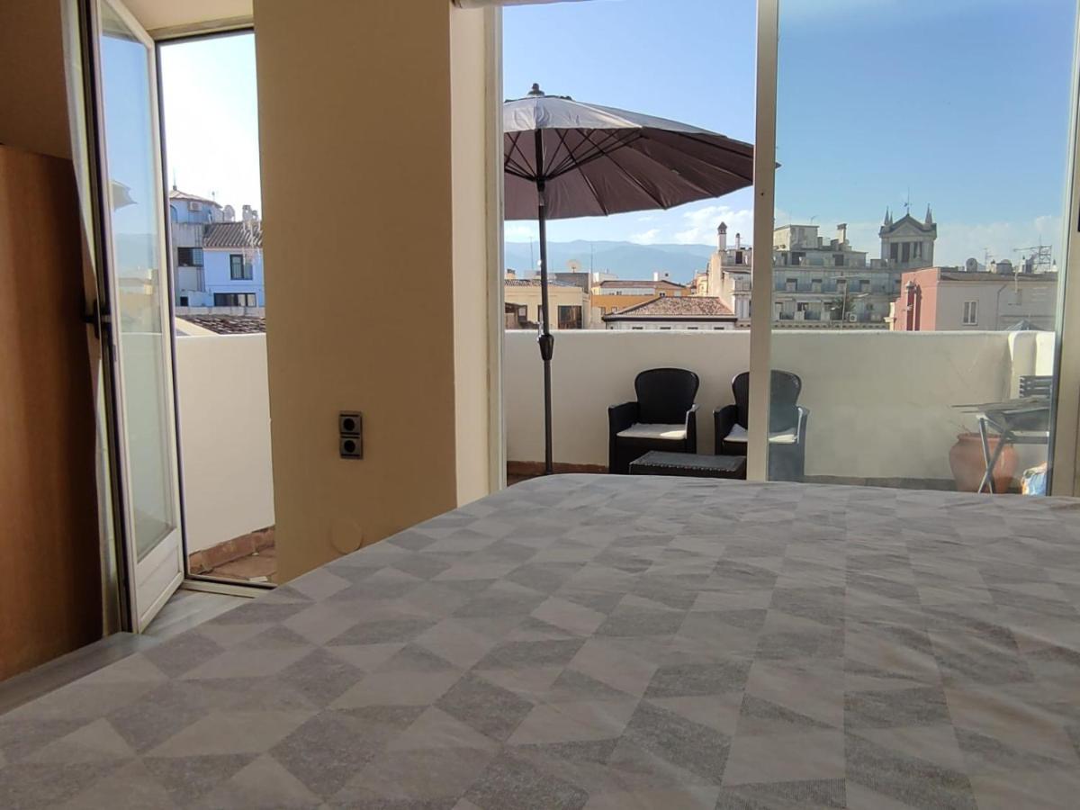 Atico Con Vistas En Granada Centro Apartment Ngoại thất bức ảnh