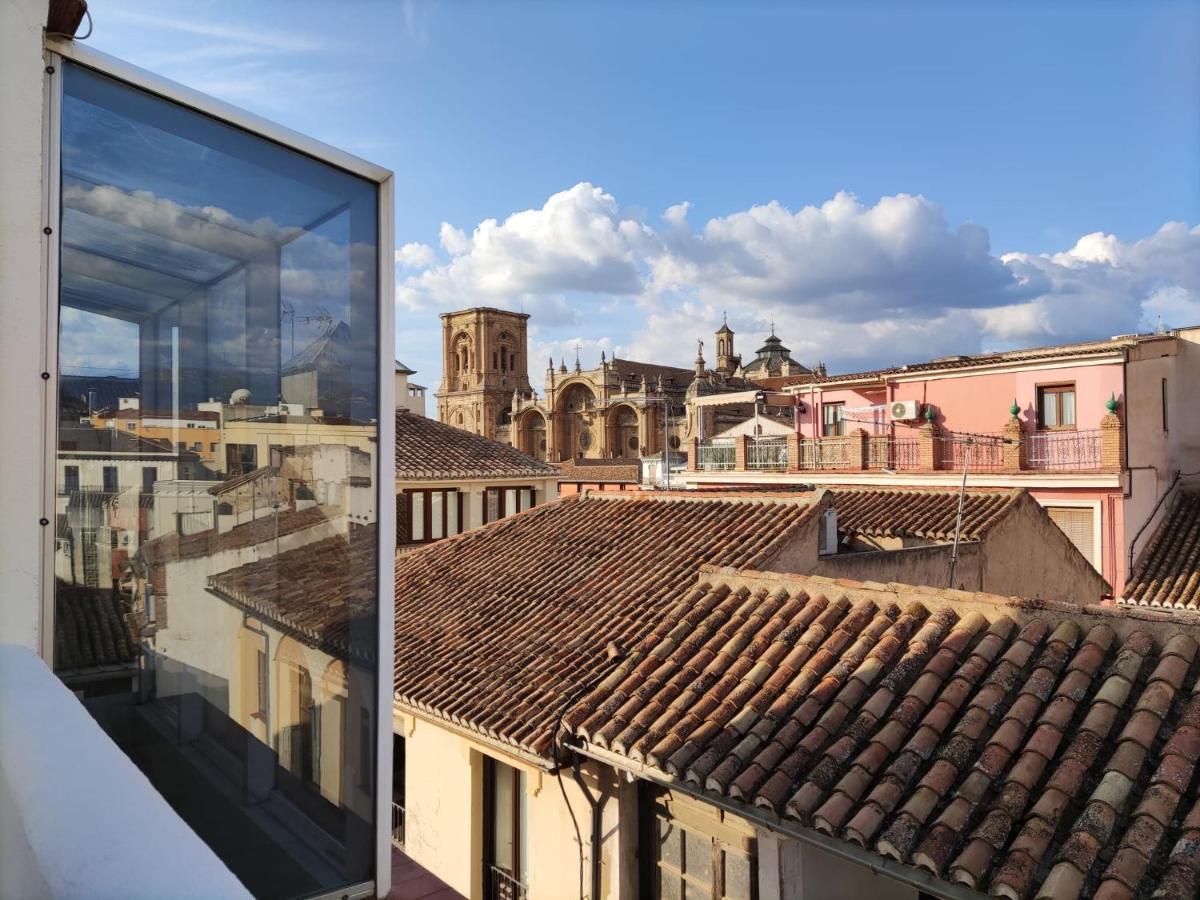 Atico Con Vistas En Granada Centro Apartment Ngoại thất bức ảnh